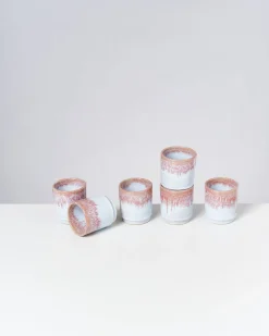 Motel a Miio Cordoama Becher klein 6er-Set rosé Hot