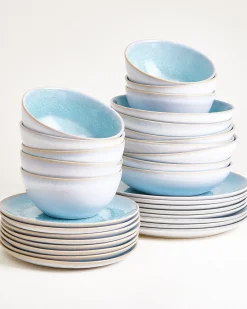 Motel a Miio Cordoama Geschirr-Set classic 32-teilig aqua
