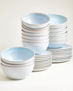 Motel a Miio Cordoama Geschirr-Set classic 40-teilig azur Sale