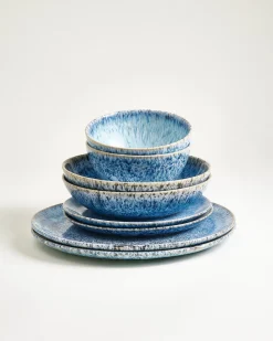 Motel a Miio Cordoama Geschirr-Set classic 8-teilig blau Outlet