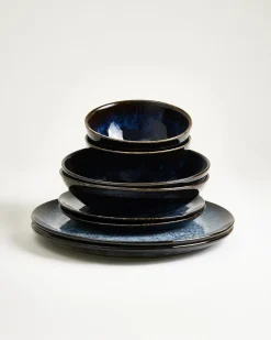 Motel a Miio Cordoama Geschirr-Set classic 8-teilig dunkelblau New