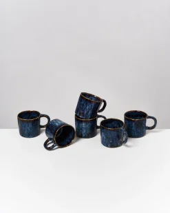 Motel a Miio Cordoama Tasse klein classic 6er-Set dunkelblau