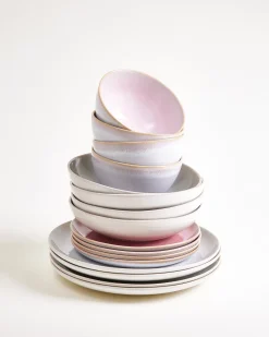 Motel a Miio Geschirr-Set Endless Summer grau rosé 16-teilig