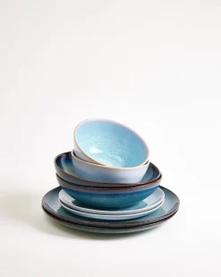 Motel a Miio Geschirr-Set Soft Tide aqua grünblau 8-teilig Online