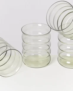 Motel a Miio Joia Glas groß bubble 4er-Set smaragd Best