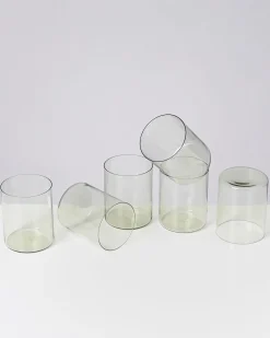 Motel a Miio Joia Glas groß 6er-Set smaragd New