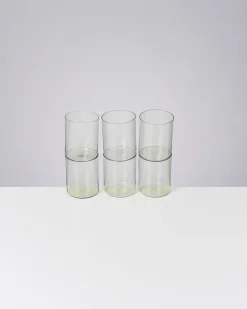 Motel a Miio Joia Glas groß 6er-Set smaragd New
