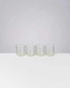 Motel a Miio Joia Glas klein bubble 4er-Set smaragd Clearance