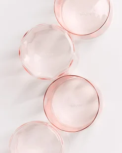 Motel a Miio Joia Glas klein flower 4er-Set rosé Hot