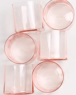 Motel a Miio Joia Glas klein flower 6er-Set rosé New