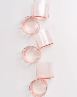 Motel a Miio Joia Glas klein flower 6er-Set rosé New
