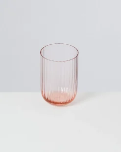 Motel a Miio Joia Glas klein riffled Blush Spark 4er-Set mix