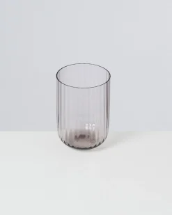 Motel a Miio Joia Glas klein riffled grau Clearance