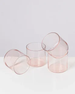 Motel a Miio Joia Glas klein 4er-Set rosé Hot