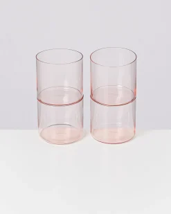 Motel a Miio Joia Glas klein 4er-Set rosé Hot
