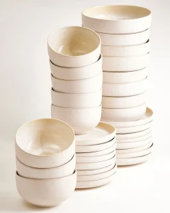 Motel a Miio Lorosa Geschirr-Set modern sand 32-teilig