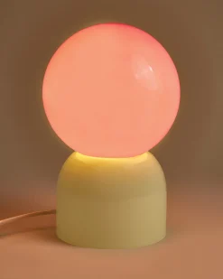 Motel a Miio Lumo Glaslampe rosa hellgrün