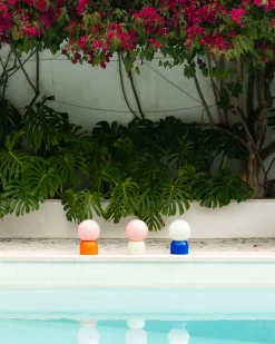 Motel a Miio Lumo Glaslampe rosa orange Clearance