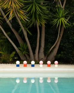 Motel a Miio Lumo Glaslampe sand dunkelblau Clearance