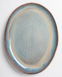 Motel a Miio Madeira Servierplatte XL oval grünblau Outlet
