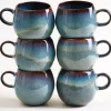 Motel a Miio Madeira Tasse groß grünblau 6er-Set Discount