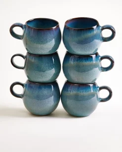 Motel a Miio Madeira Tasse klein grünblau 6er-Set Outlet