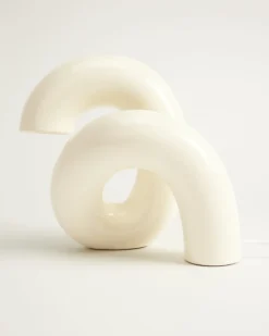 Motel a Miio MaM x Ju Schnee Keramiklampe off-white New