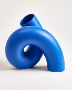 Motel a Miio MaM x Ju Schnee Vase L blau Clearance