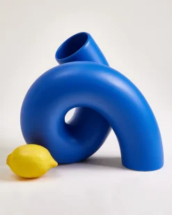 Motel a Miio MaM x Ju Schnee Vase L blau Clearance
