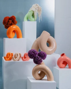 Motel a Miio MaM x Ju Schnee Vase L rosa Clearance