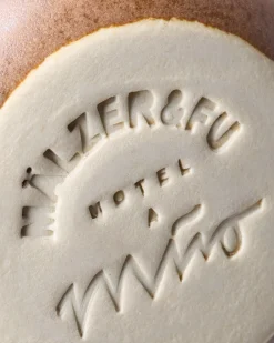Motel a Miio MaM x Mälzer&Fu Becher klein & Löffel hellblau braun Discount