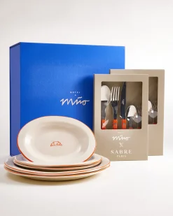 Motel a Miio MaM x Sabre Paris Geschenk-Set 8-teilig orange New