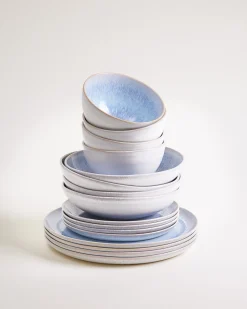Motel a Miio Melides Geschirr-Set 16-teilig stoneblue Hot