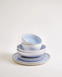 Motel a Miio Melides Geschirr-Set 8-teilig stoneblue New