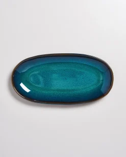 Motel a Miio Melides Servierplatte L oceanblue