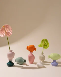 Motel a Miio Mino Vase 3er-Set cornflower sand lime