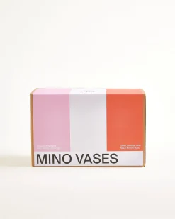Motel a Miio Mino Vase 3er-Set sand orange rosa Best