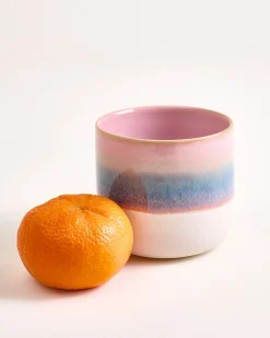 Motel a Miio Nódoa Becher groß 4er-Set dipped rosa blau New