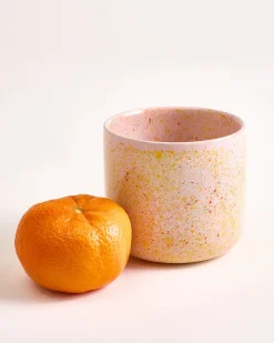 Motel a Miio Nódoa Becher groß 4er-Set gesprenkelt rosa Sale