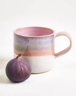 Motel a Miio Nódoa Tasse groß 4er-Set dipped rosa blau Discount
