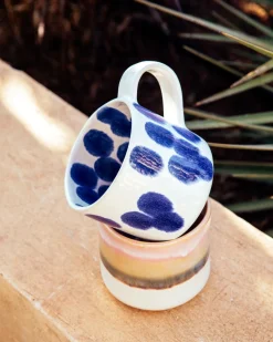Motel a Miio Nódoa Tasse groß gepunktet blau New