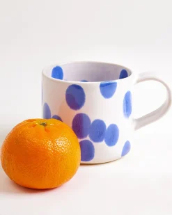 Motel a Miio Nódoa Tasse groß gepunktet blau New