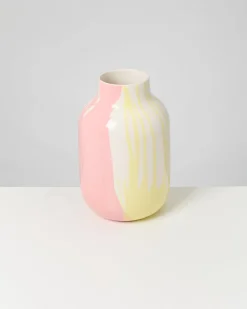 Motel a Miio Nuno Vase L drip gelb rosa Outlet