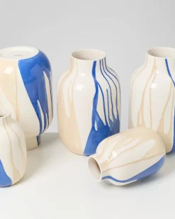 Motel a Miio Nuno Vase L drip sand blau Hot