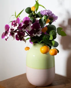 Motel a Miio Nuno Vase L lime rosé Clearance