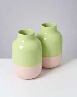 Motel a Miio Nuno Vase L lime rosé Clearance