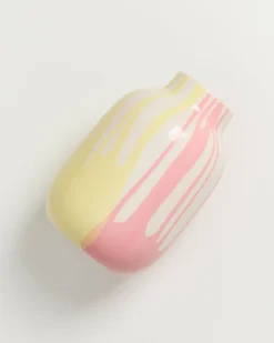 Motel a Miio Nuno Vase M drip gelb rosa New