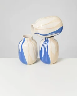 Motel a Miio Nuno Vase M drip sand blau Clearance