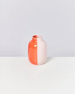 Motel a Miio Nuno Vase M half coral rosé New