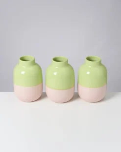 Motel a Miio Nuno Vase M lime rosé Clearance